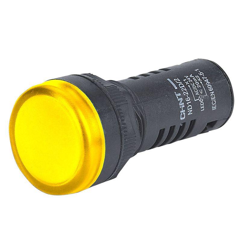 Индикатор помехозащищенный ND16-22D/4K2 желт. AC 230В (R) CHINT 146693 (1 шт.)