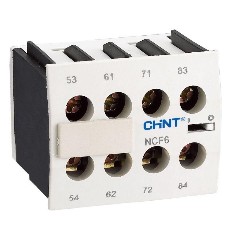 Приставка доп. контакты NCF6-20 к контактору NC6 (R) CHINT 261006 (1 шт.)
