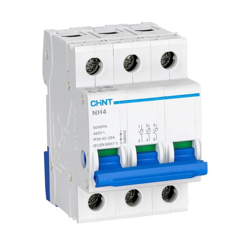 Выключатель нагрузки 3п 125А NH4 (R) CHINT 398034 (1 шт.)