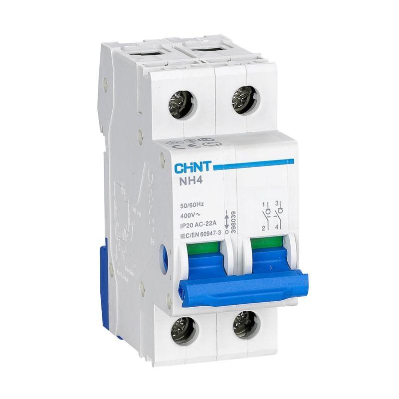 Выключатель нагрузки 2п 100А NH4 (R) CHINT 398039 (1 шт.)