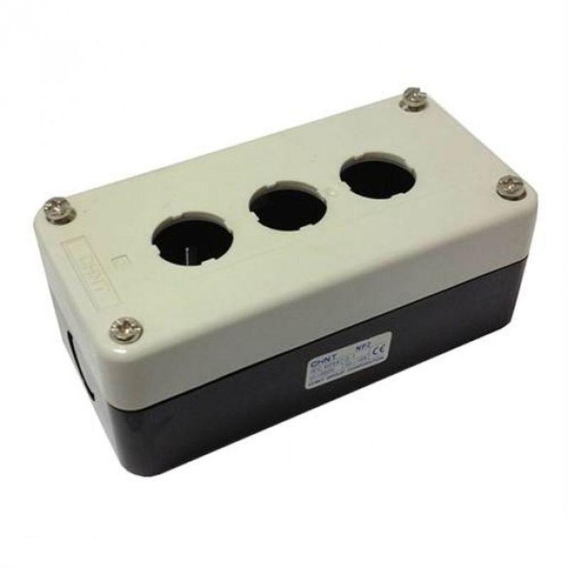 Корпус для кнопок NP2 3 места NP2-B03 CHINT 574886 (1 шт.)