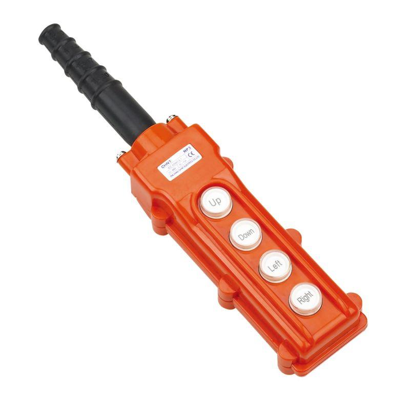 Пульт кнопочный NP3-2 на 4 кнопки IP65 CHINT 586018 (1 шт.)
