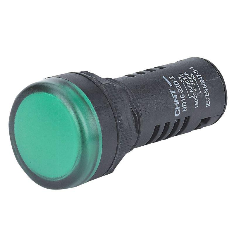Индикатор ND16-22D/2 зел. AC/DC 230В (R) CHINT 593077 (1 шт.)