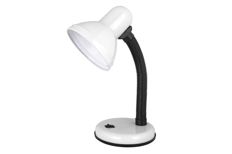 Светильник UF-301P С01 настол. 230В 60Вт бел. Ultraflash 12367 (1 шт.)