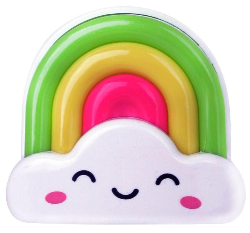 Светильник светодиодный NL-177 "Радуга" 220В ночник с выкл. бел. Camelion 12533 (1 шт.)