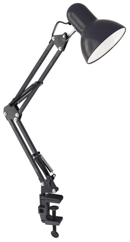 Светильник настольный UF-312P С02 230В 60Вт струбцина черн. Ultraflash 12895 (1 шт.)