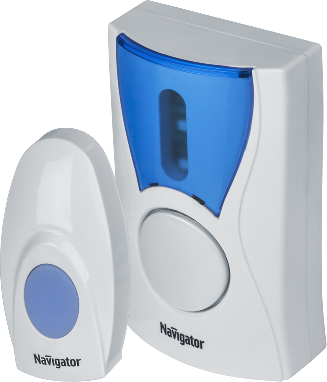 Звонок беспроводной 61 268 NDB-A-DC02-1V1-WH Navigator 61268 (1 шт.)