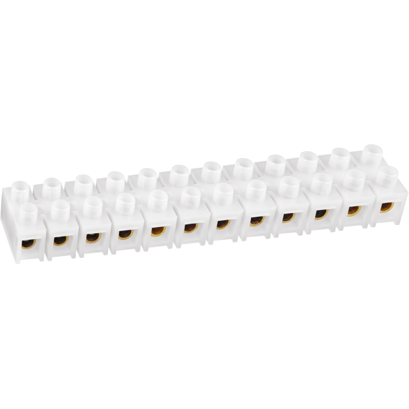 Колодка клеммная 10х35кв.мм 12 пар NTB-HPE-S12-80/WH квадратн. полиэтилен бел. NAVIGATOR 71008 (1 шт.)