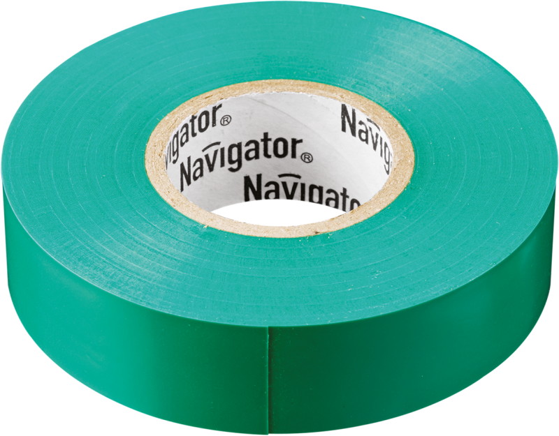 Изолента ПВХ 15мм (рул.20м) зел. NIT-B15-20/G Navigator 71106 (1 шт.)