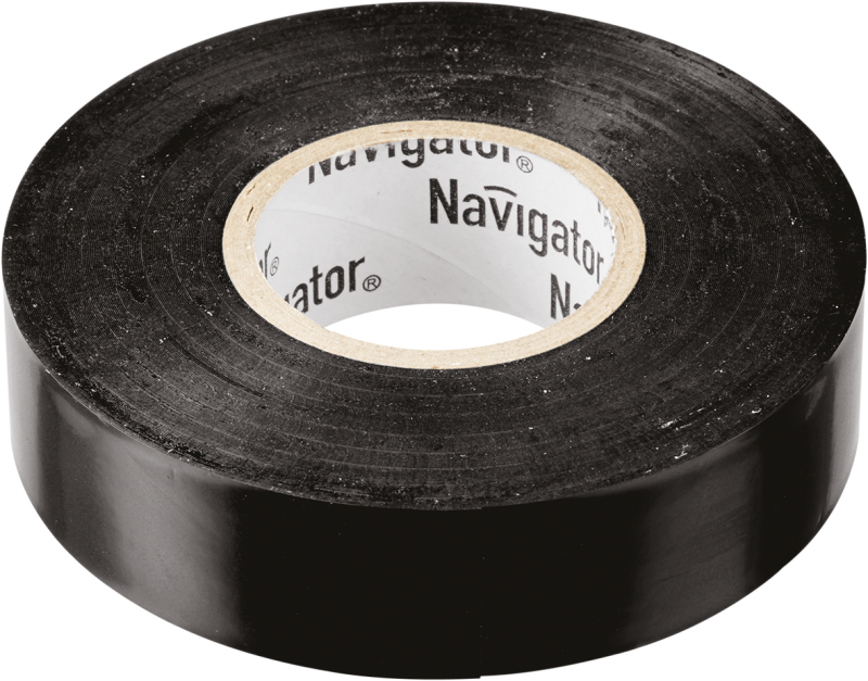 Изолента ПВХ 15мм (рул.10м) черн. NIT-B15-10/BL Navigator 71229 (1 шт.)