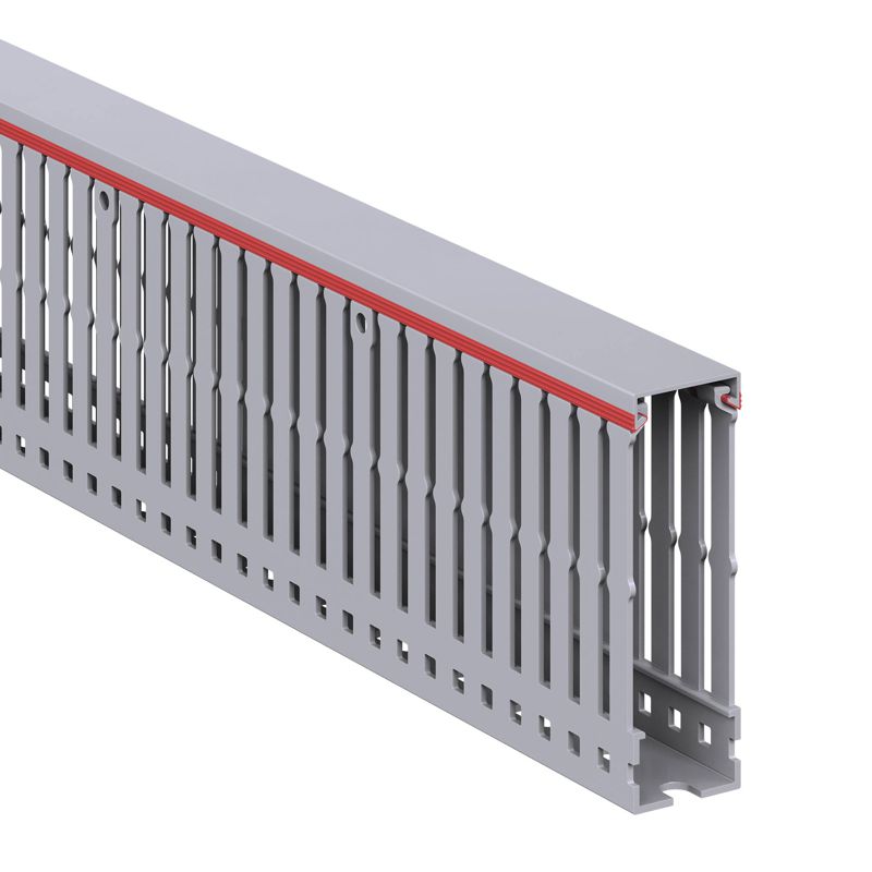 Кабель-канал перфорированный 25х80 L2000 RL6 G DKC 01126RL (1 шт.)