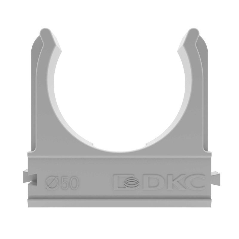 Держатель для труб (клипса) d50мм с защелкой DKC 51050 (1 шт.)