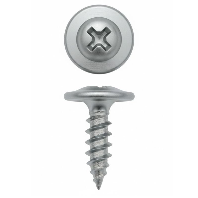 Саморез с пресс-шайбой 4.2х32 острый (уп.200шт) DKC CM275032