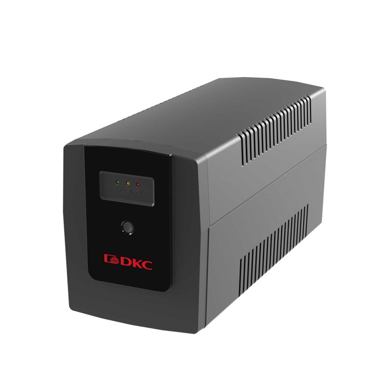 Источник бесперебойного питания ИБП Info 1200В.А Schuko 2х7А.ч (3) DKC INFO1200S (1 шт.)