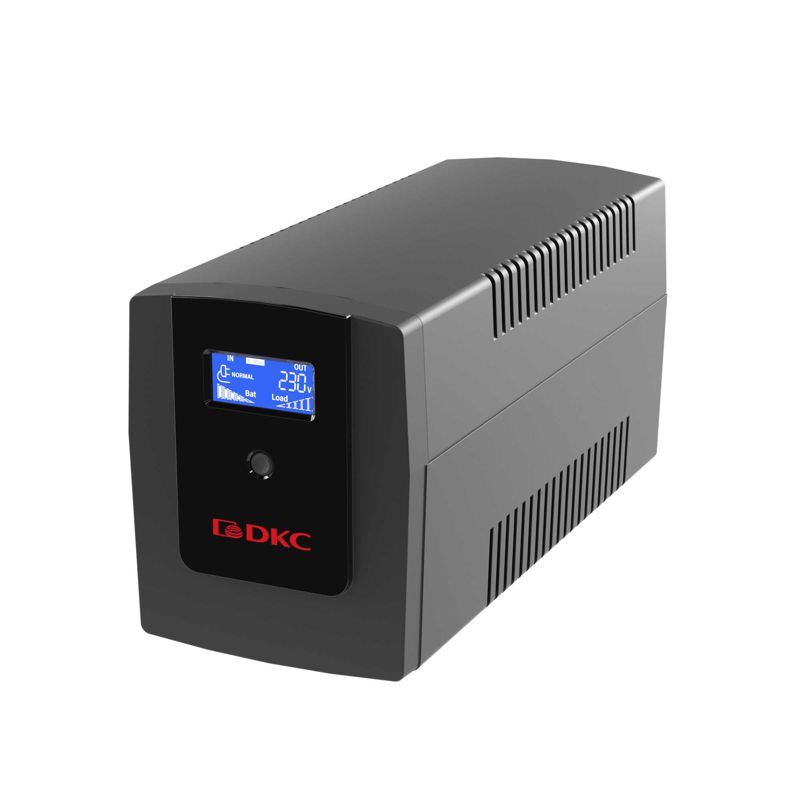 Источник бесперебойного питания ИБП Info LCD 1500В.А Schuko (3) USB + RJ45 DKC INFOLCD1500S (1 шт.)