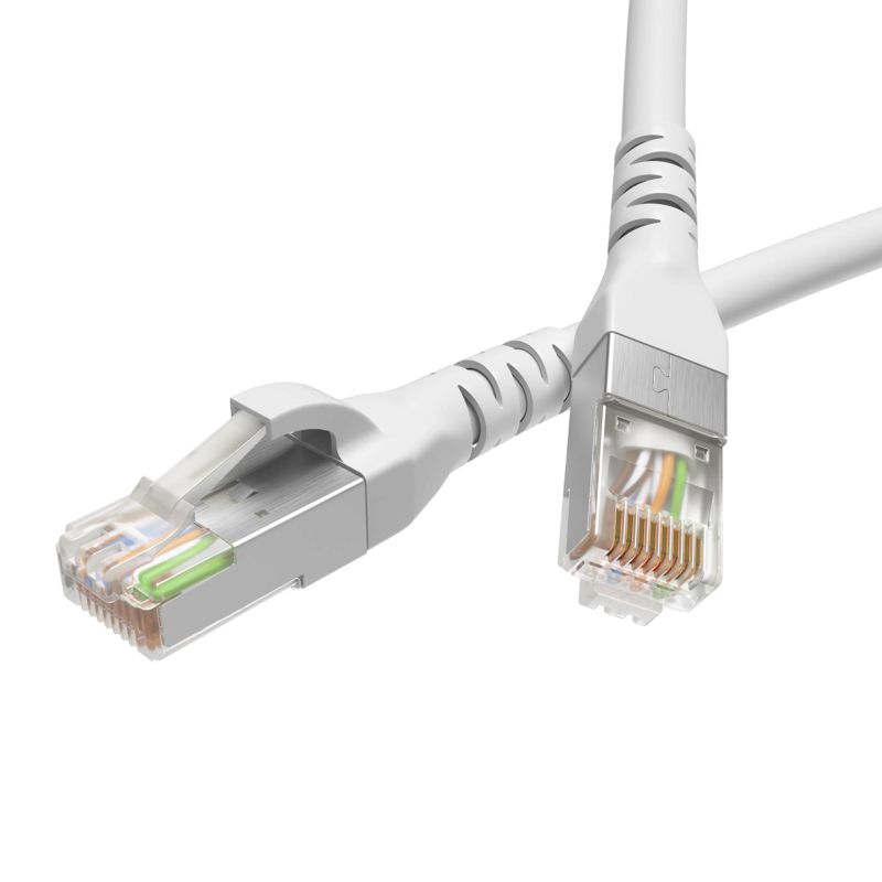 Патч-корд кат.5E F/UTP экранир. 4х2 LSZH 10м бел. DKC RN5EFU4500WH (1 шт.)