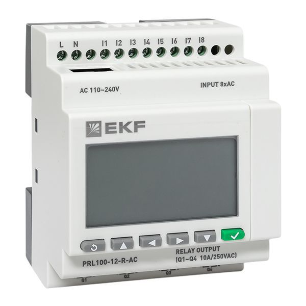 Реле программируемое PRO-Relay PRL100-12-R-AC EKF PRL100-12-R-AC (1 шт.)