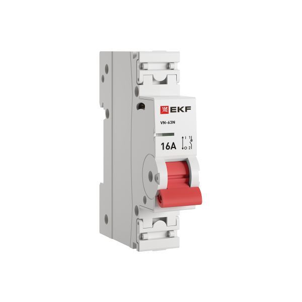 Выключатель нагрузки 1п 16А ВН-63N PROxima EKF S63116 (1 шт.)