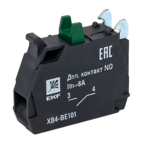 Контакт дополнительный NO зел. PROxima EKF XB4-BE101 (1 шт.)