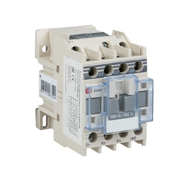 Контактор КМЭ 9А кат. 220В AC 1НО EKF ctr-s-9-220 (1 шт.)