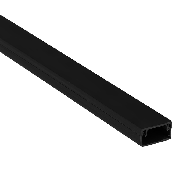 Кабель-канал 60х40 L2000 пластик Plast черн. EKF kk-60-40b (1 шт.)