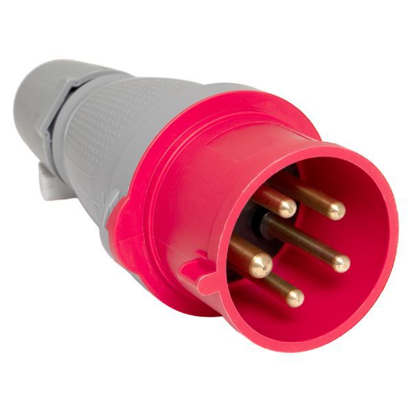 Вилка переносная 025 3Р+РЕ+N 32А 380В IP44 PROxima EKF ps-025-32-380-PRO (1 шт.)