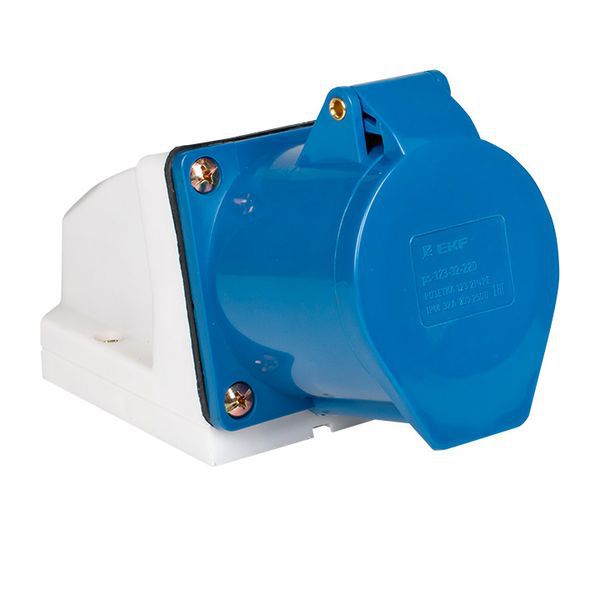 Розетка наружн. уст. 32А 220В 2P+РЕ IP44 (123) EKF ps-123-32-220 (1 шт.)