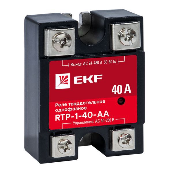 Реле твердотельное однофазное RTP-40-AA PROxima EKF rtp-1-40-aa (1 шт.)