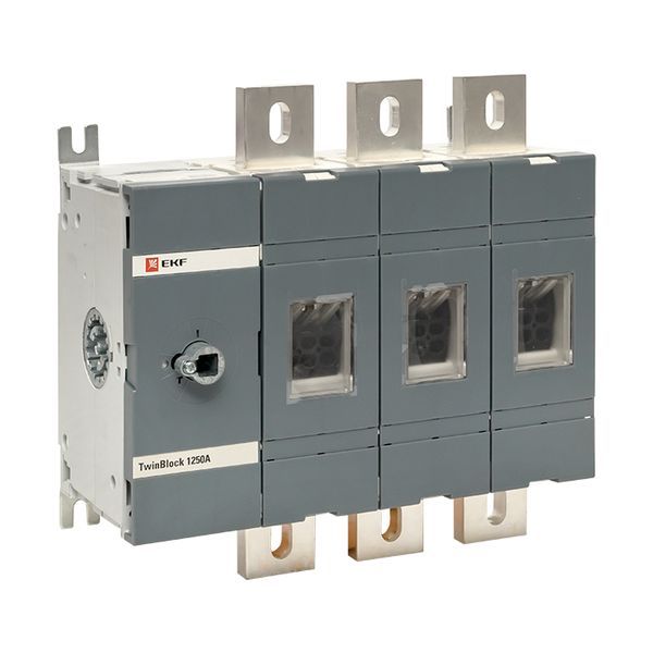 Рубильник 3п 1250А без рукоятки управления TwinBlock PROxima EKF tb-s-1250-3p (1 шт.)