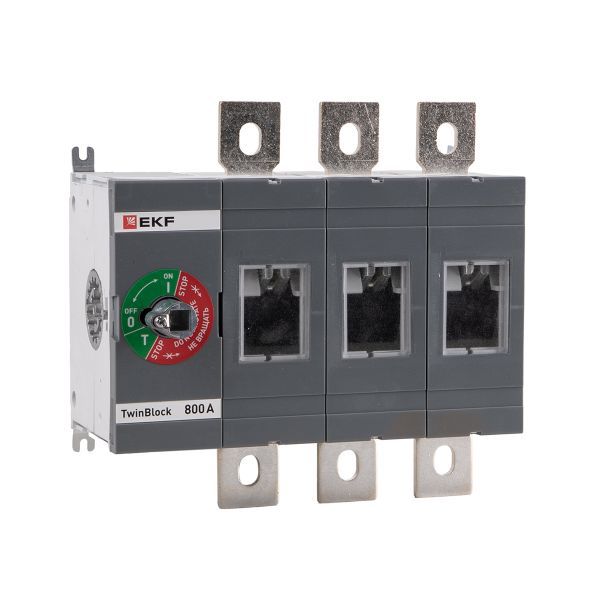 Рубильник 3п 800А без рукоятки управления TwinBlock PROxima EKF tb-s-800-3p (1 шт.)