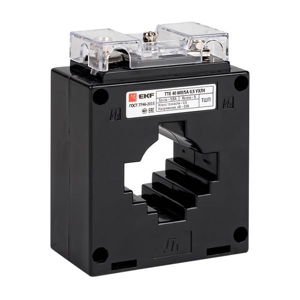 Трансформатор тока ТТЕ 40 600/5А кл. точн. 0.5 PROxima EKF tte-40-600/tc-40-600-0.5 (1 шт.)