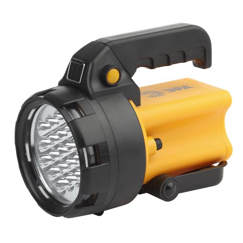 Фонарь-прожектор аккумуляторный Альфа PA-602 19LED литиевый аккум. 3А.ч ЗУ 220В + 12В (инд. упак.) Эра Б0031033 (1 шт.)