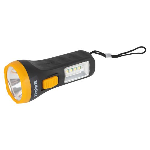 Фонарь универсальный UB-101 1SMD + 4LED 1Вт элементы питания 1хAA (не в компл.) Трофи Б0054034 (1 шт.)