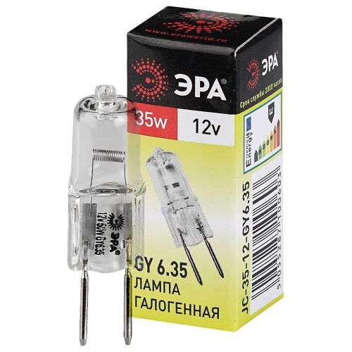Лампа галогенная GY6.35-JC-35W-12V ЭРА C0027371 (1 шт.)
