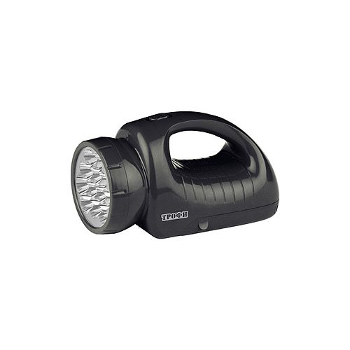Фонарь-прожектор аккумуляторный TSP12 12 + 18LED аккум. 4В 1.8А.ч ЗУ 220В (картон. упак.) Трофи C0045551 (1 шт.)