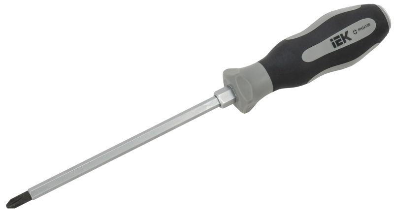 Отвертка ударная PH2х150 Т2 ARMA2L 5 IEK A2L5-SC20-T2-PH-20-150 (1 шт.)