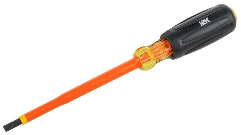 Отвертка диэлектрическая SL5.5х125 Т3 ARMA2L 5 IEK A2L5-SC30-T3-SL-55-125 (1 шт.)
