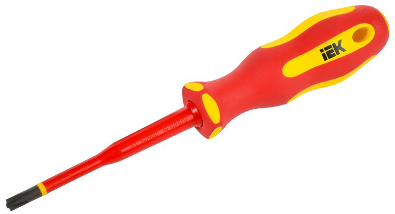 Отвертка диэлектрическая SLIM PH/SL2х100 Т2 ARMA2L 5 IEK A2L5-SC31-T2-HS-20-100 (1 шт.)