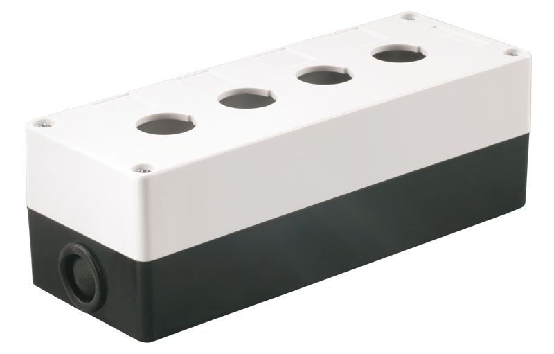 Корпус КП 104 4-м для кнопок бел. IEK BKP10-4-K01 (1 шт.)