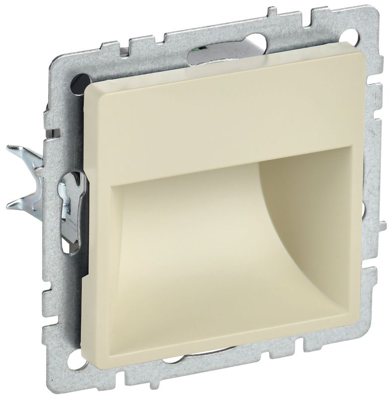 Подсветка светодиодная BRITE встраив. ПЛ20-БрКр механизм беж. IEK BR-FL20-K10 (1 шт.)