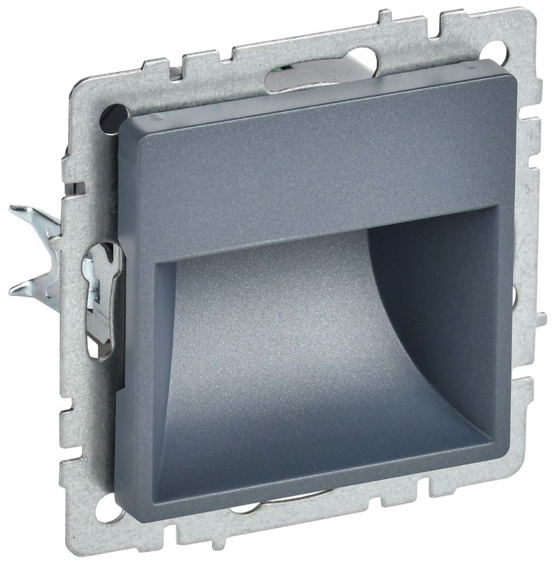 Подсветка светодиодная BRITE встраив. ПЛ20-БрМ механизм маренго IEK BR-FL20-K35 (1 шт.)