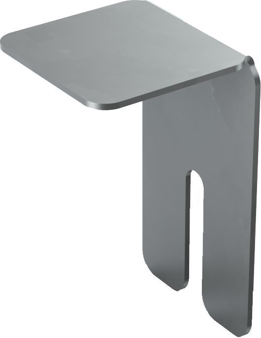 Держатель двускатной крышки лотка H50/80мм HDZ IEK CKD50D-DK-050-080-HDZ (1 шт.)