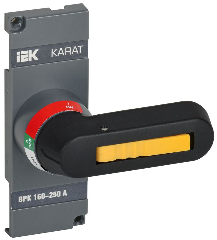 Рукоятка прямого управления ВРК 160-250А KARAT IEK KA-VR10D-RY-0160-0250 (1 шт.)