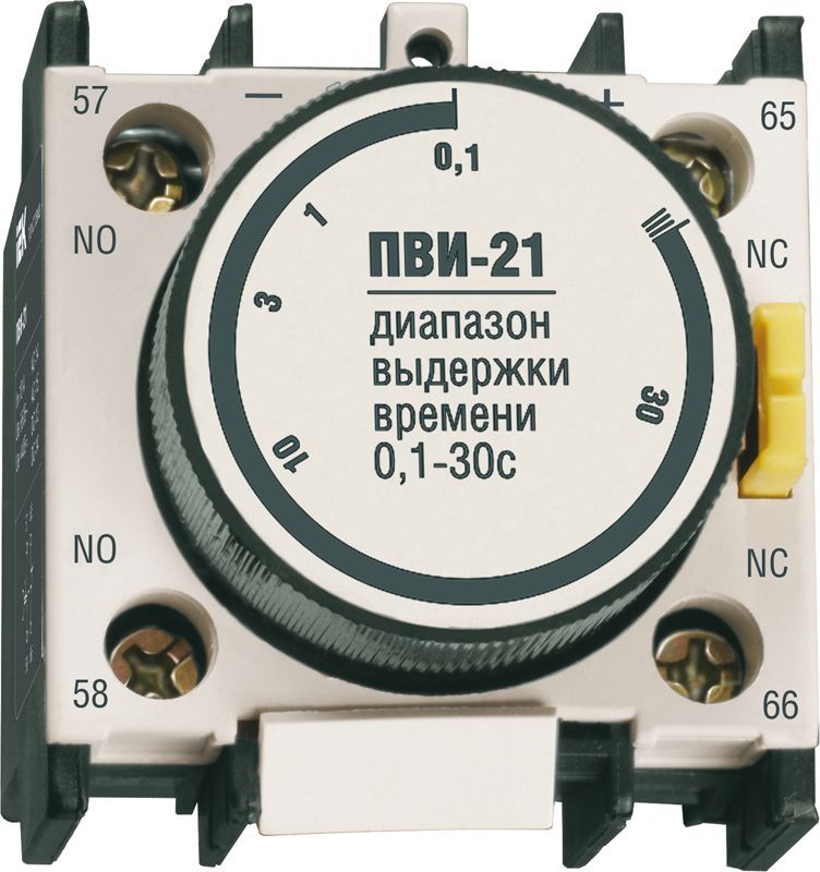 Приставка ПВИ 21 0.1-30сек 1НО+1НЗ KARAT IEK KPV20-11-1 (1 шт.)