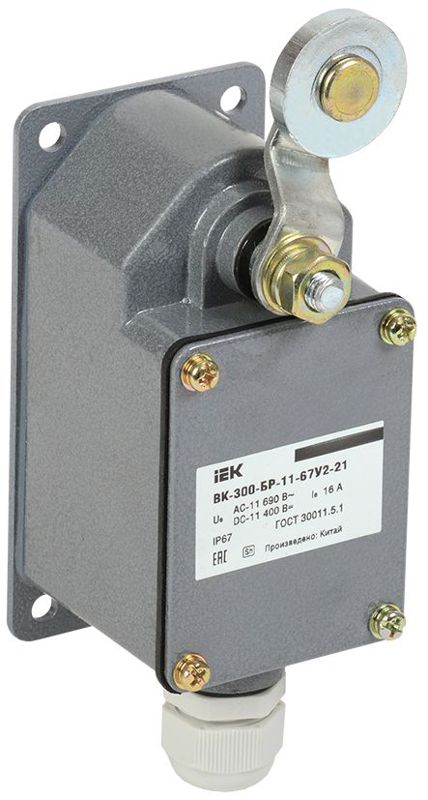 Выключатель концевой ВК-300-БР-11-67У2-21 IP67 IEK KV-1-300-1 (1 шт.)
