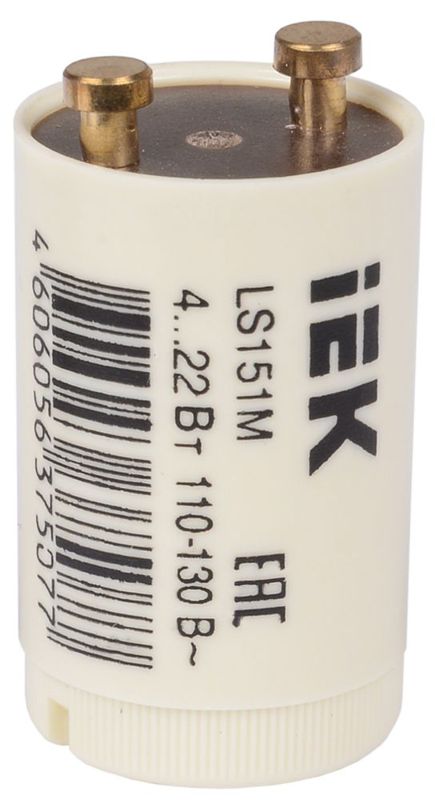 Стартер LS151M 4...22Вт 110-130В IEK LLD151-LS-22 (1 шт.)