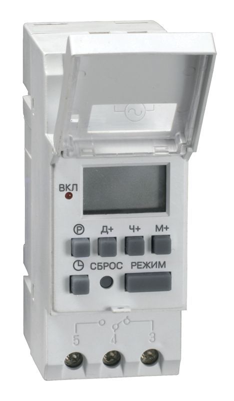 Таймер цифровой ТЭ15 16А 230В на DIN-рейку KARAT IEK MTA10-16 (1 шт.)