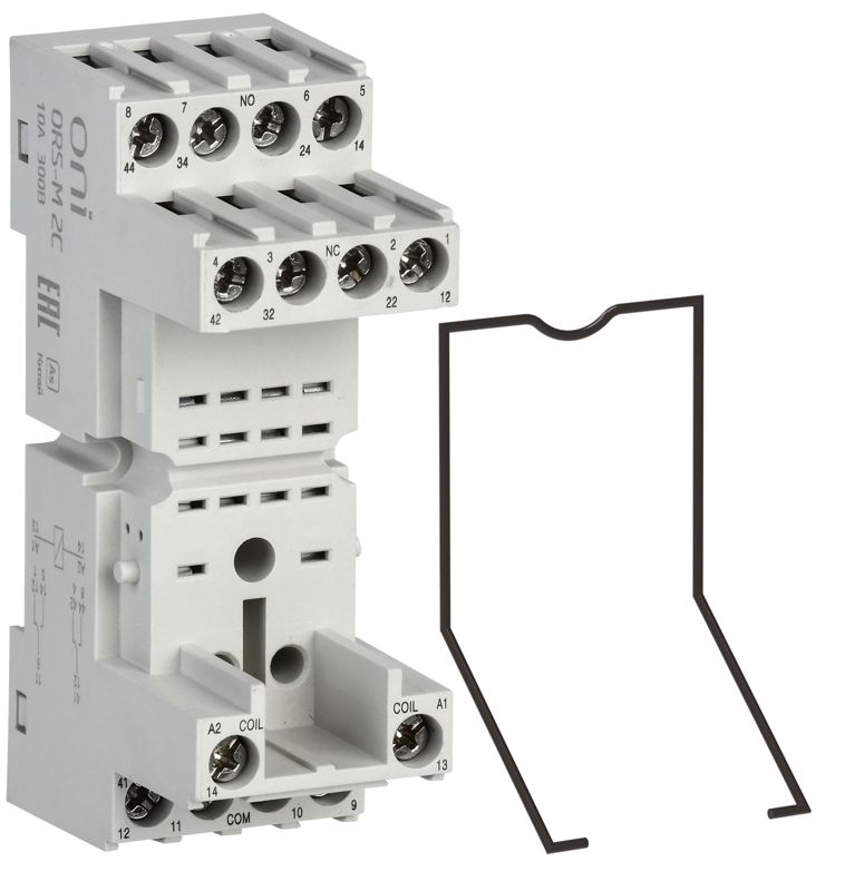 Розетка ORS-M для реле ORM 2C ONI ORS-M-1-2-G (1 шт.)