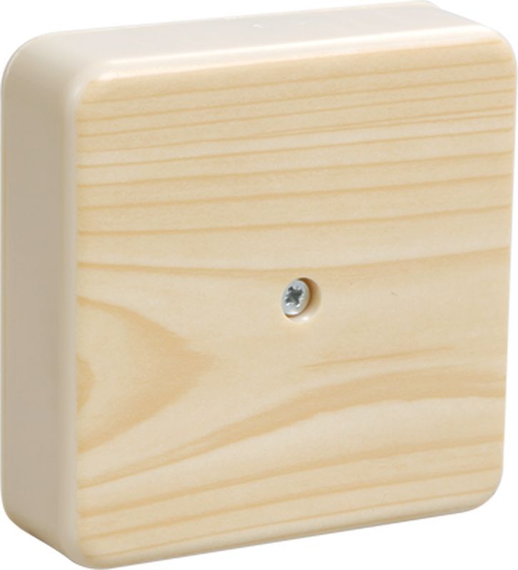 Коробка распаячная ОП 100х100х29 IP20 КМ41219-04 (6 клем. 6кв.мм) сосна IEK UKO10-100-100-029-K34 (1 шт.)