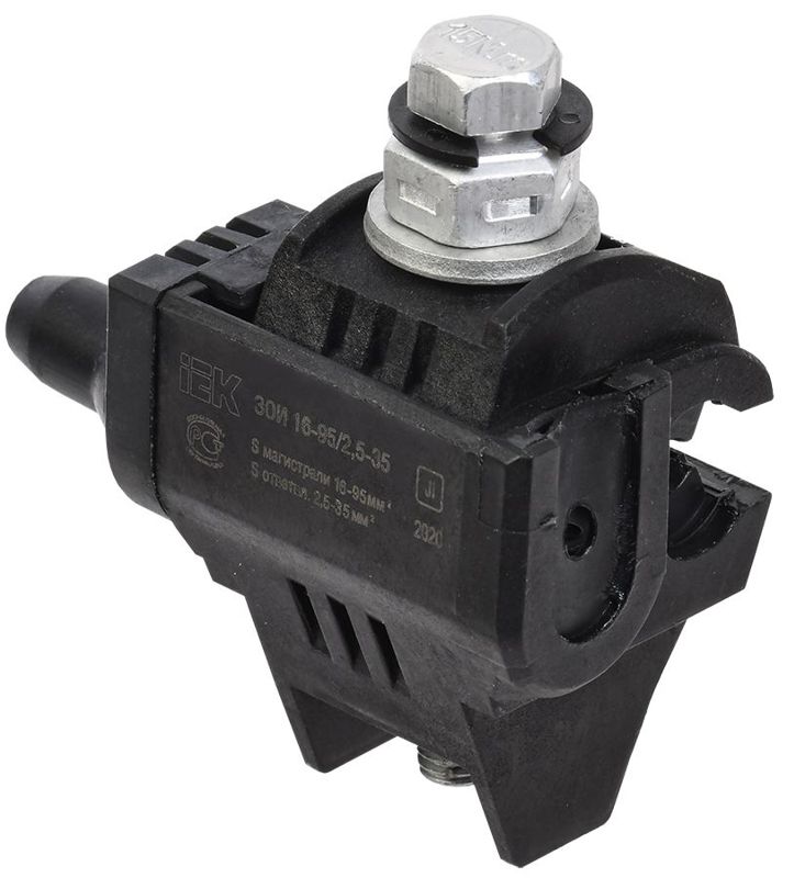 Зажим ответвительный изолированный ЗОИ 16-95/2.5-35 IEK UZA-11-D02-D35 (1 шт.)